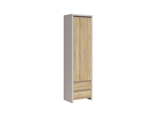 Regál Kaspian REG1D2S, kašmír/dub mauvella
