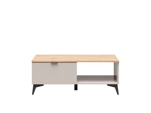 Konferenční stolek Velton LAW1S, kašmír/dub artisan/béžová písková