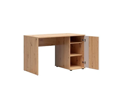 Psací stůl Brevas BIU1D, dub artisan/kašmír