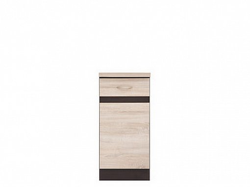 Junona Line Skříňka D1D/40/82-L, Wenge/Dub sonoma