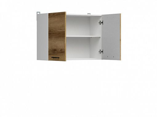 Junona Line Skříňka 80 cm, bílá/dub delano světlý