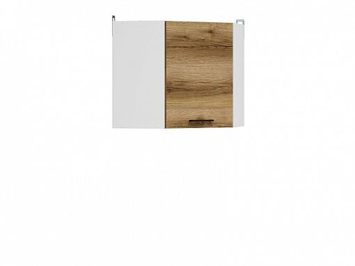 Junona Line skříňka rohová 60 cm, LP, bílá/dub delano světlý