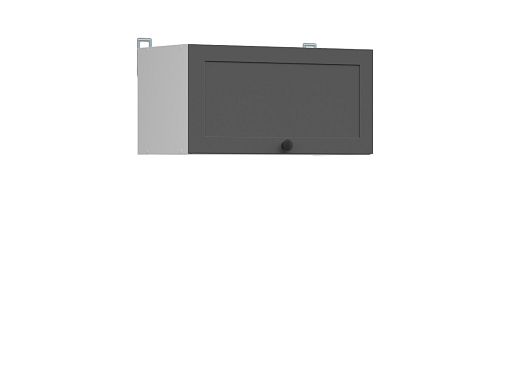 Junona Ramka digestořová skříňka 60 cm, bílá/grafit