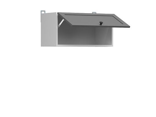 Junona Ramka digestořová skříňka 60 cm, bílá/grafit