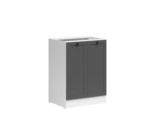 JUNONA RAMKA skříňka 60 cm, bílá/grafit