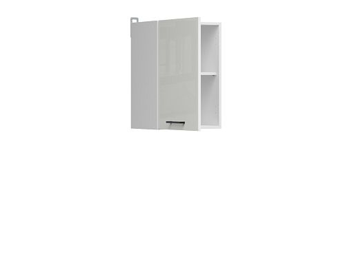 Junona Tafla skříňka 40 cm, LP, bílá/bílá křída lesk
