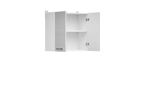 Junona Line Tafla skříňka G2D/60/57, bílá/světle šedý lesk