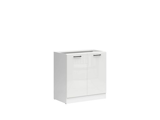 JUNONA TAFLA skříňka 60 cm, bílá/bílá křída lesk