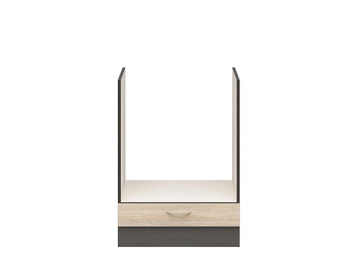 JUNONA skříňka pro vestavnou troubu 60 cm, wenge/dub sonoma