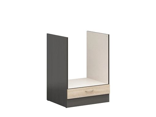 JUNONA skříňka pro vestavnou troubu 60 cm, wenge/dub sonoma