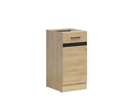 JUNONA skříňka 40 cm, levá, dub bernstein