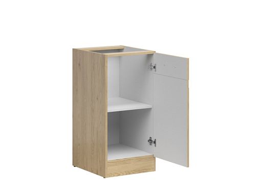JUNONA skříňka 40 cm, pravá, dub bernstein