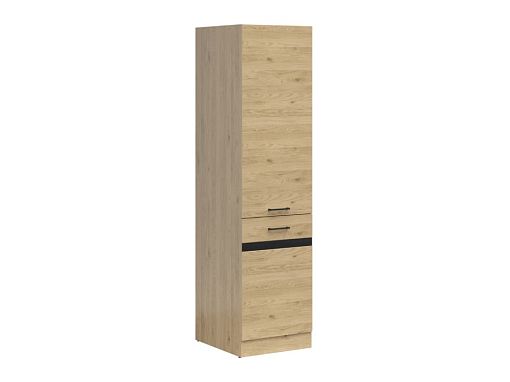 JUNONA potravinová skříňka 50 cm, levá, dub bernstein