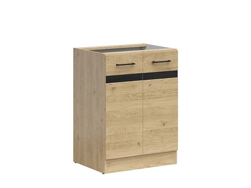JUNONA skříňka 60 cm, dub bernstein
