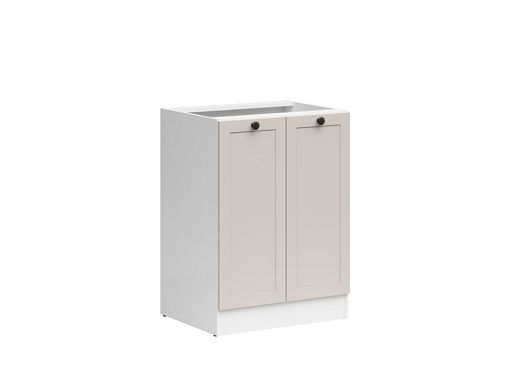 JUNONA RAMKA skříňka 60 cm, bílá/kašmír