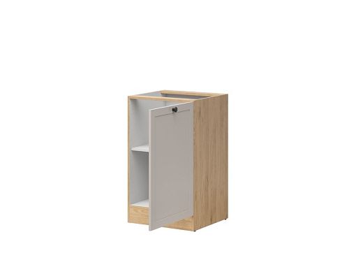 JUNONA RAMKA skříňka 50 cm, pravá, dub bernstein/kašmír