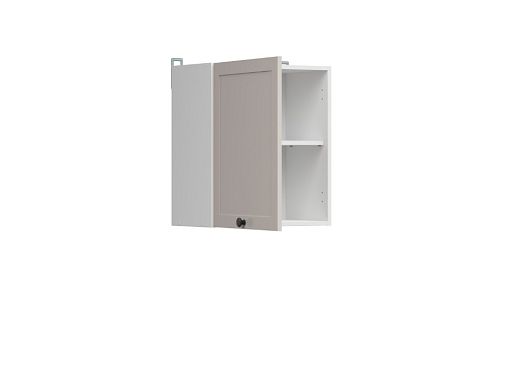 JUNONA RAMKA horní skříňka 50 cm, univerzální, bílá/kašmír