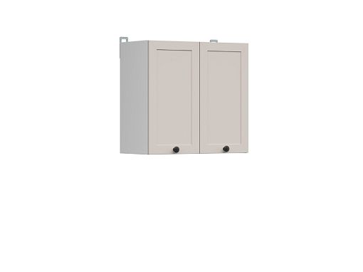 Junona Ramka horní skříňka 60 cm, bílá/kašmír
