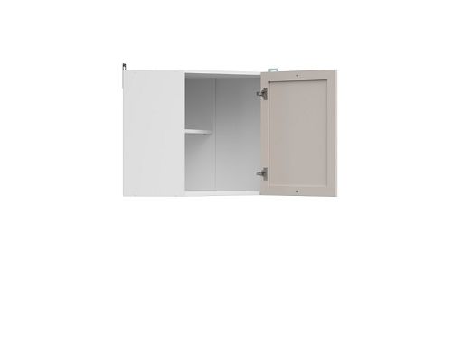 Junona Ramka rohová skříňka 60 cm, LP, bílá/kašmír