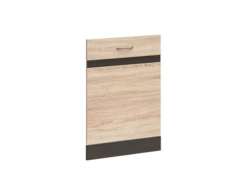 Dvířka na vestavnou myčku Junona DM/60/82, wenge/dub sonoma