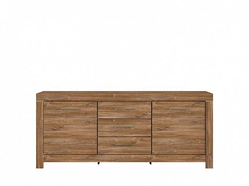 GENT komoda KOM2D3S/9/20, dub stirling