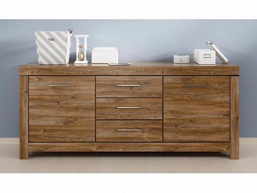 GENT komoda KOM2D3S/9/20, dub stirling
