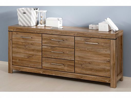 GENT komoda KOM2D3S/9/20, dub stirling