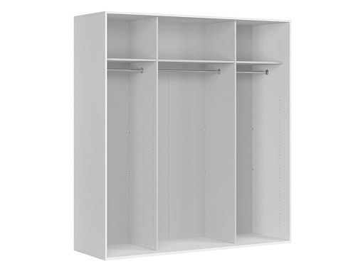 FLEX šatní skříň 200/25, bílá