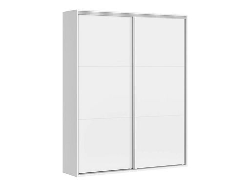 FLEX šatní skříň 180/2, bílá