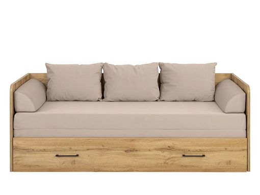 TETRIX postel 80 cm, sestava, dub wotan/Modone 9702