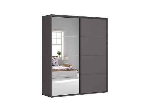 Šatní skříň Flex 200/237, grafit