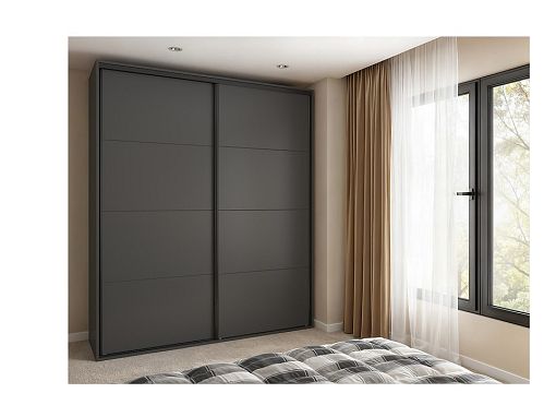 Šatní skříň Flex 200/239, grafit