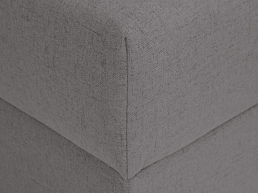 Liam H Taburet (100x100) z rohové sedací soupravy, Linea 18 šedá
