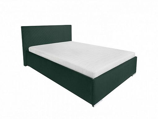 SYNTIA III čalouněná postel 140, zelená